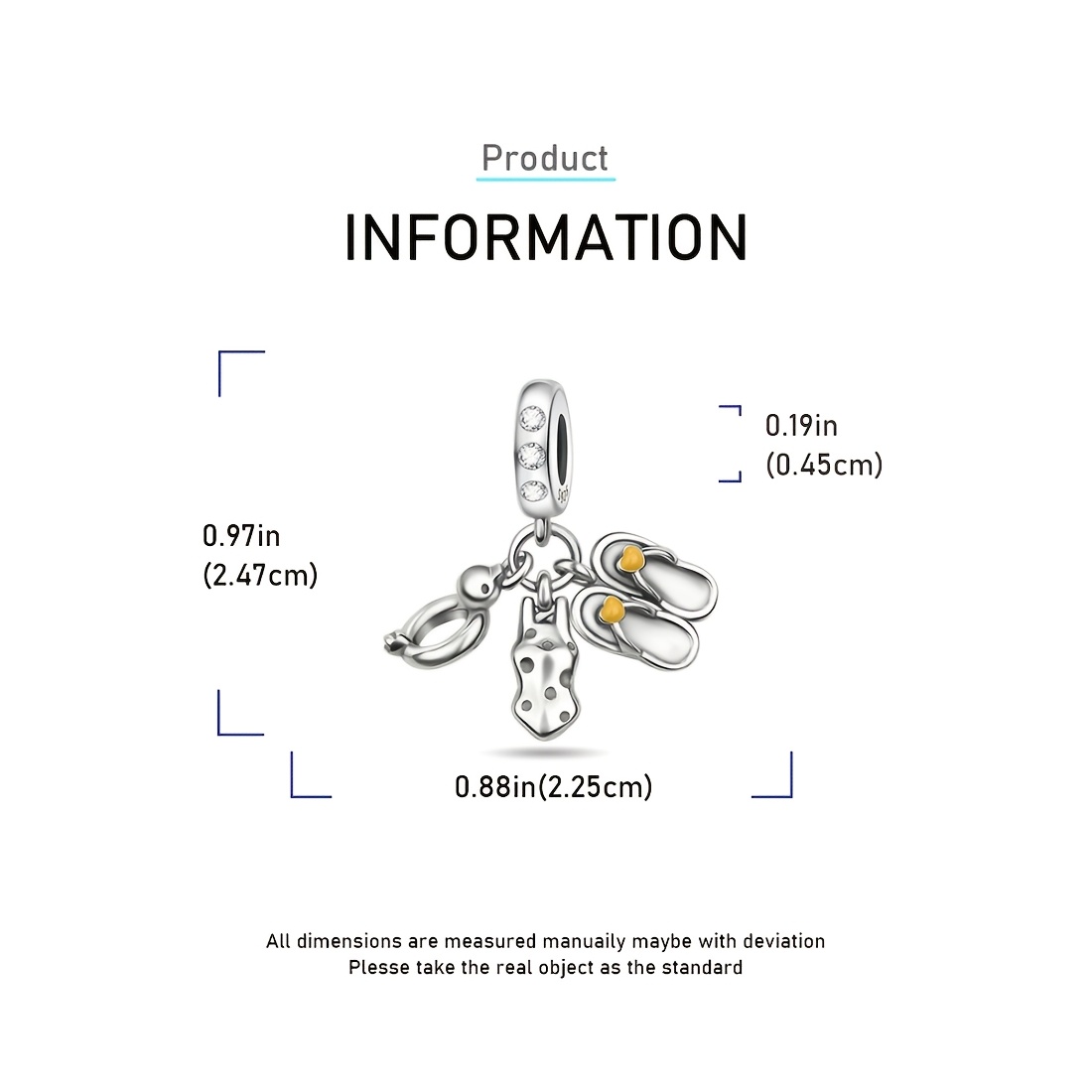 Women's 925 Silver Summer Pendant Gift Set
